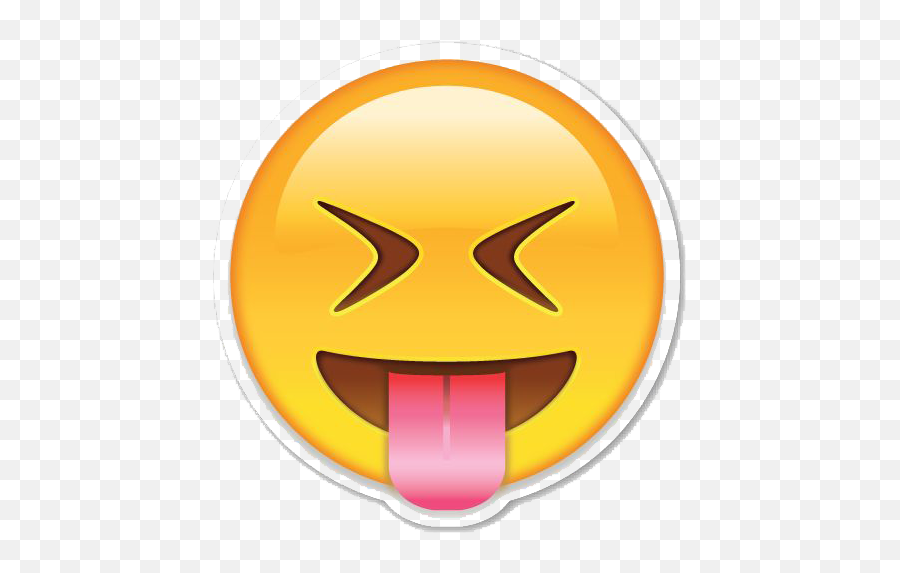 Emoji Face Png Image - Tongue Sticking Out Emoji,Smiley Face Png