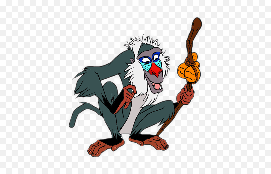 The Lion King Rafiki Zira Monkey - Lion King Png Download Rafiki Baboon Disney Emoji,Lion King Clipart