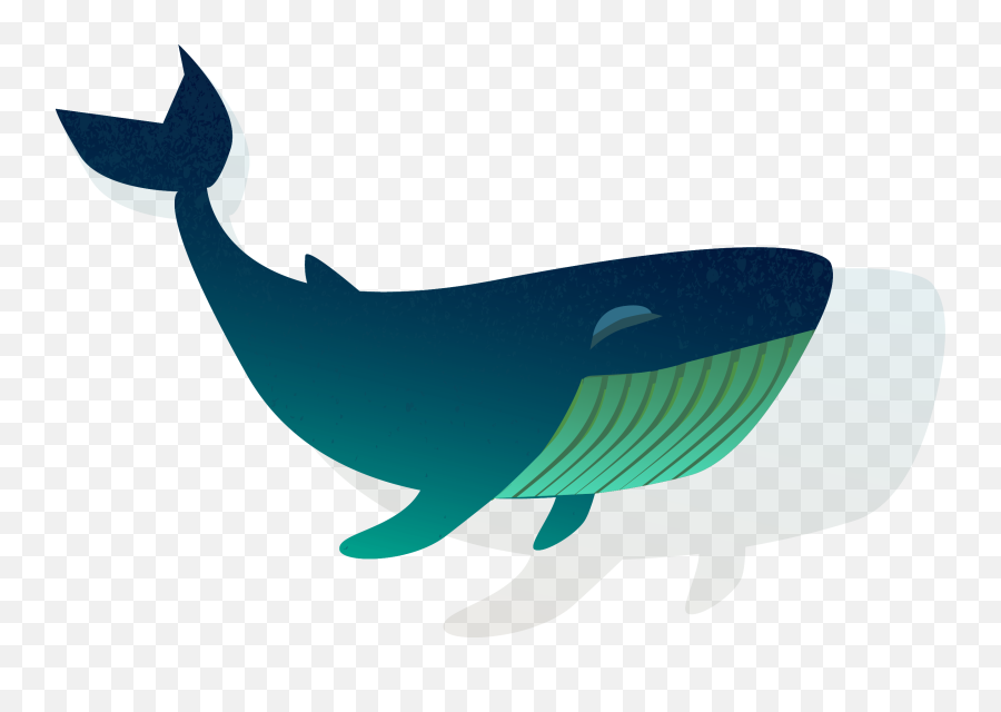 Blue Whale Clipart Shark - Cetaceans Emoji,Whale Clipart