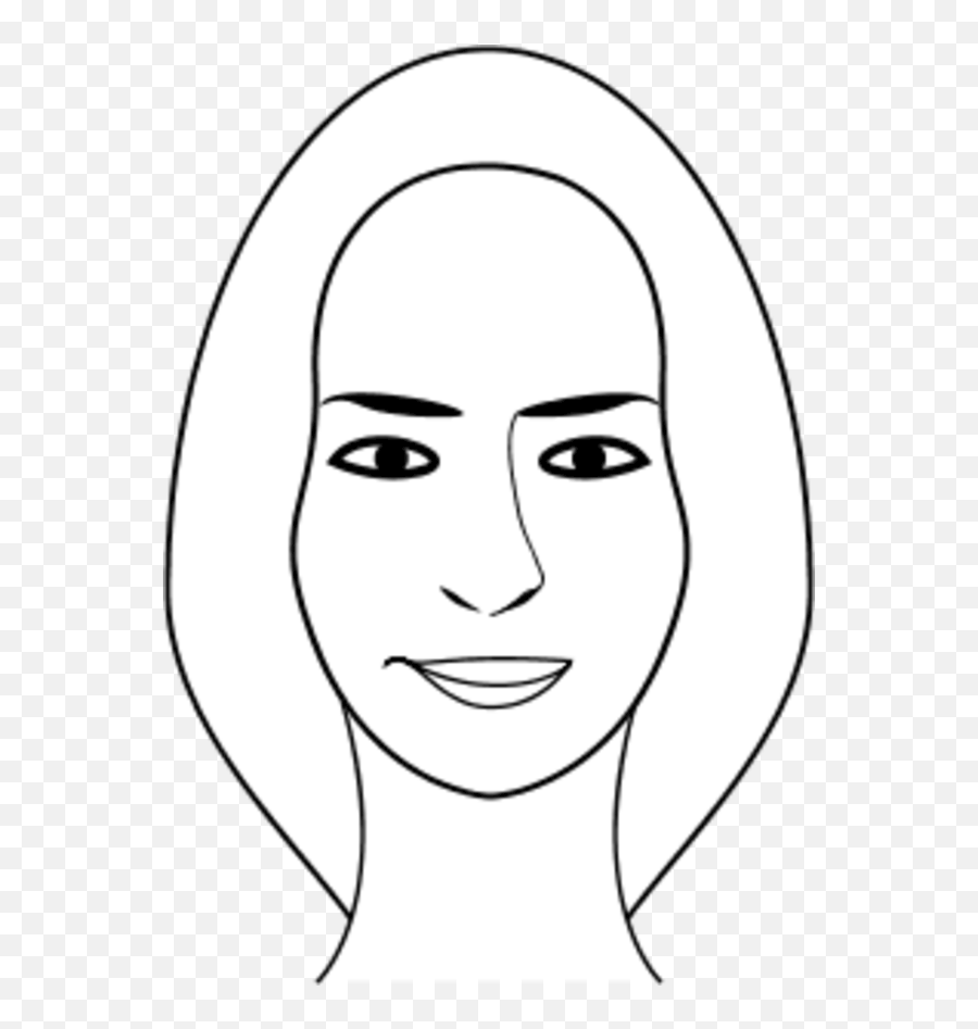 Clipart Face Outline Female - Clipart Best Clipart Best Clip Art Emoji,Female Clipart