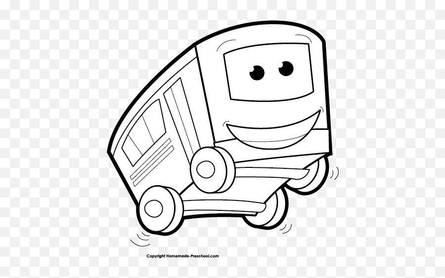 Free School Bus Clipart - Dot Emoji,School Bus Clipart