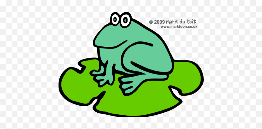 Frog On Lily Pad Cartoon - Clipart Best Colouring Pages A Frog On A Leaf Emoji,Lily Pad Clipart