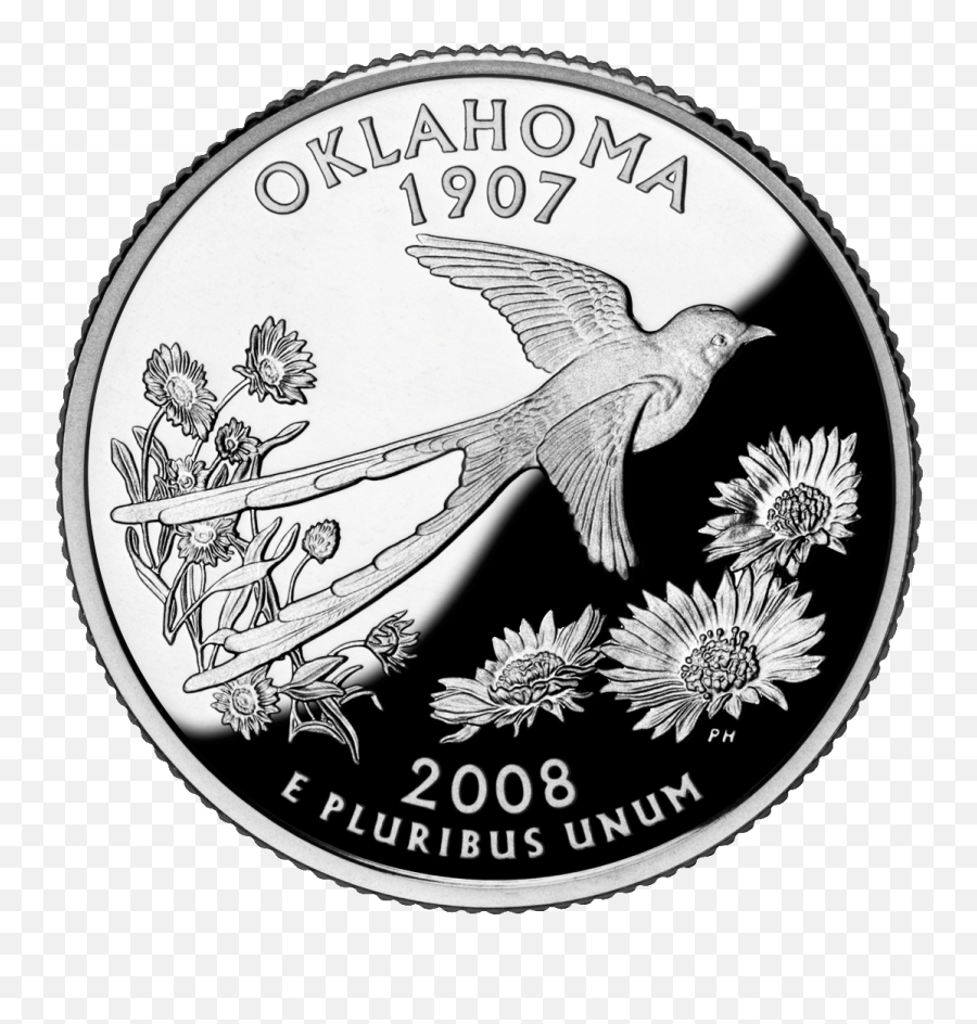Free Oklahoma State Cliparts Download Free Oklahoma State - 2008 Oklahoma Quarter Emoji,Oklahoma State University Logo