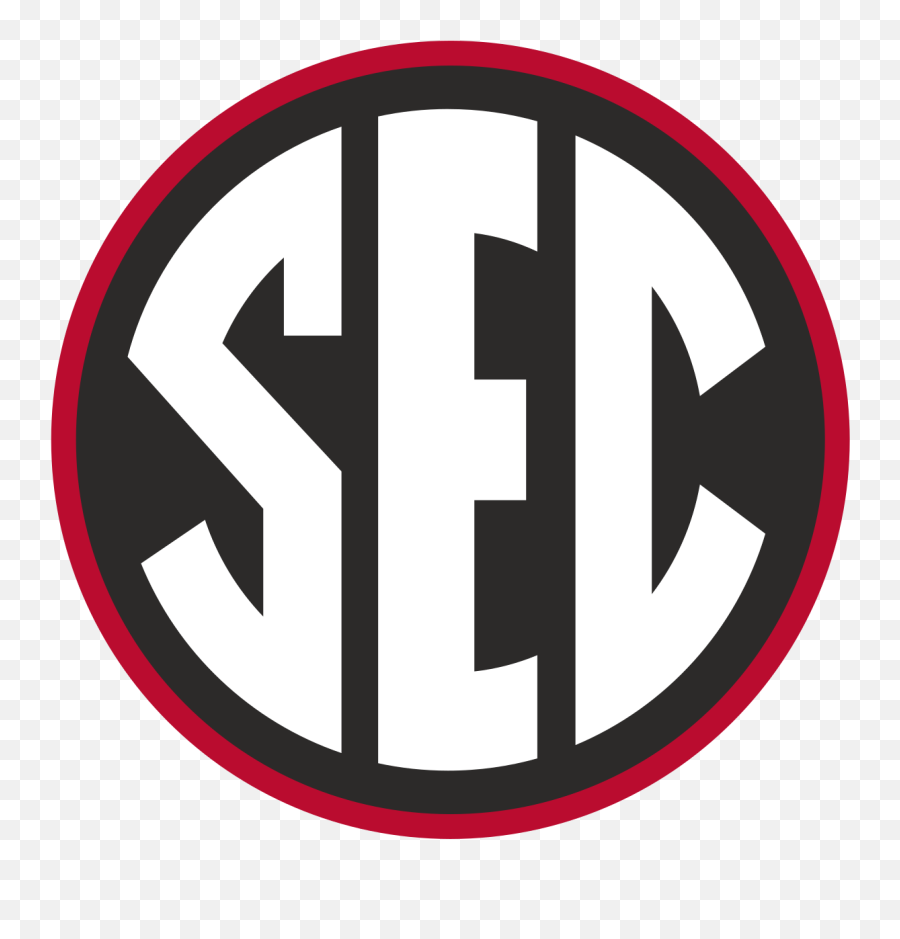 Sec Logo In Georgia Colors - South Carolina Sec Logo Emoji,Georgia Bulldogs Logo