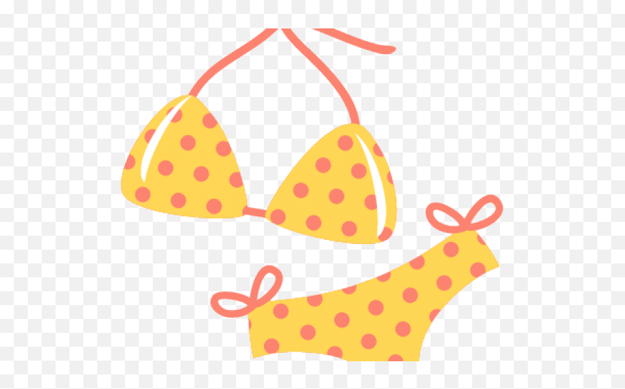 Towel Clipart Swimsuit - Bikini Clipart Emoji,Swimsuit Clipart