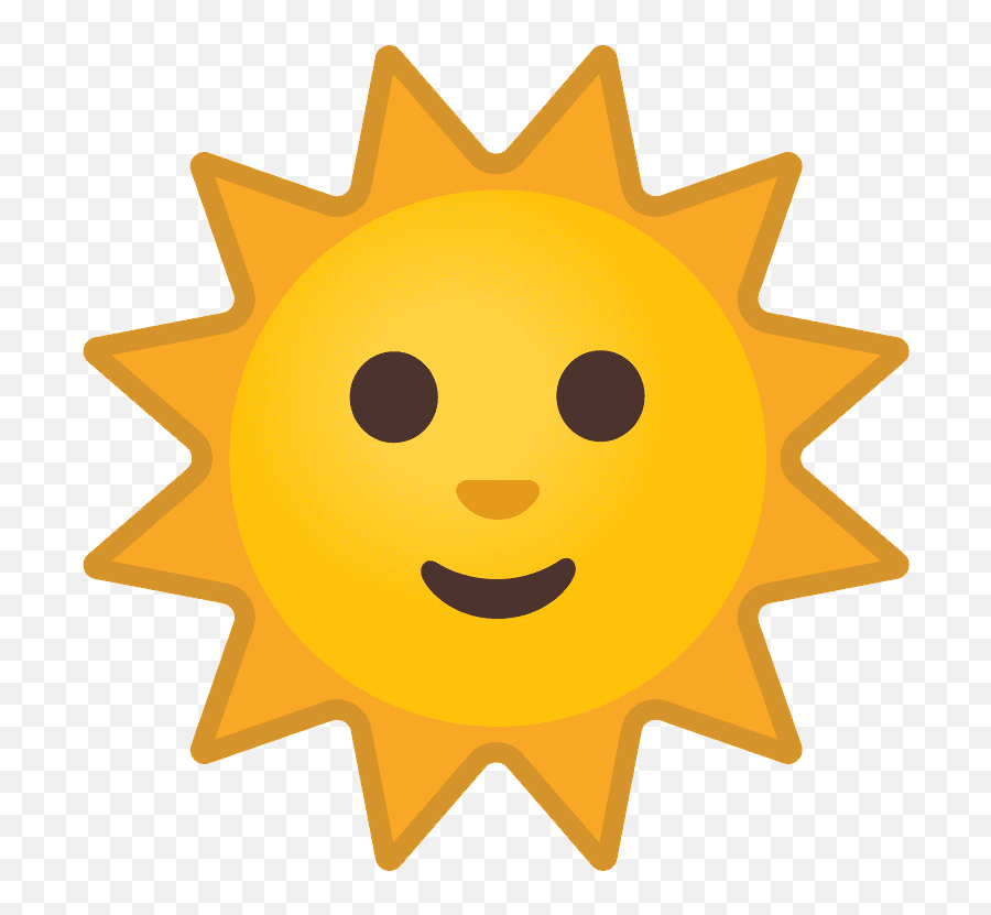 Sun With Face Emoji Clipart - Guess The Flower By Emoji,Sun Transparent Png