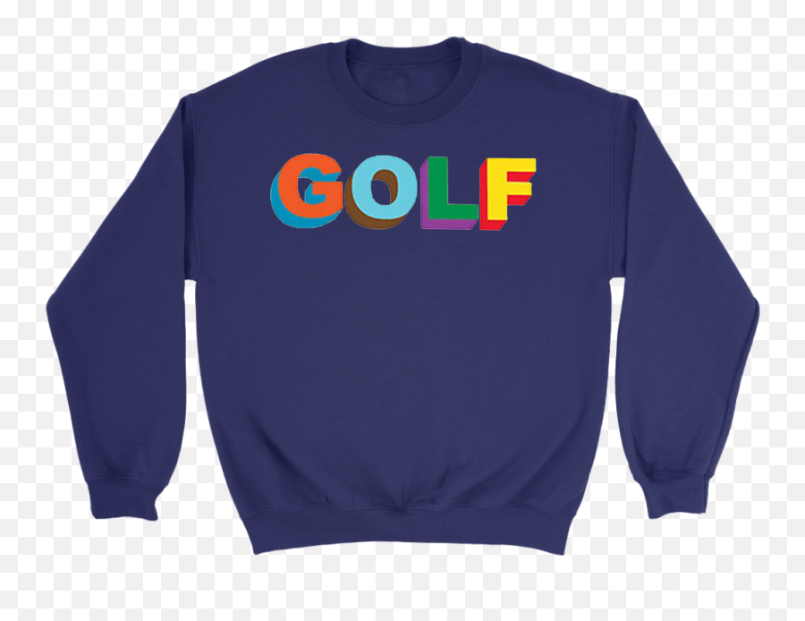 Golf Logo Colored Tyler The Creator - Long Sleeve Emoji,Nec Logo