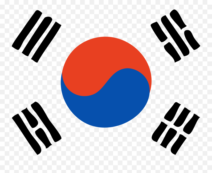Korean Flag - Symbol Of Korea Emoji,Korean Flag Png