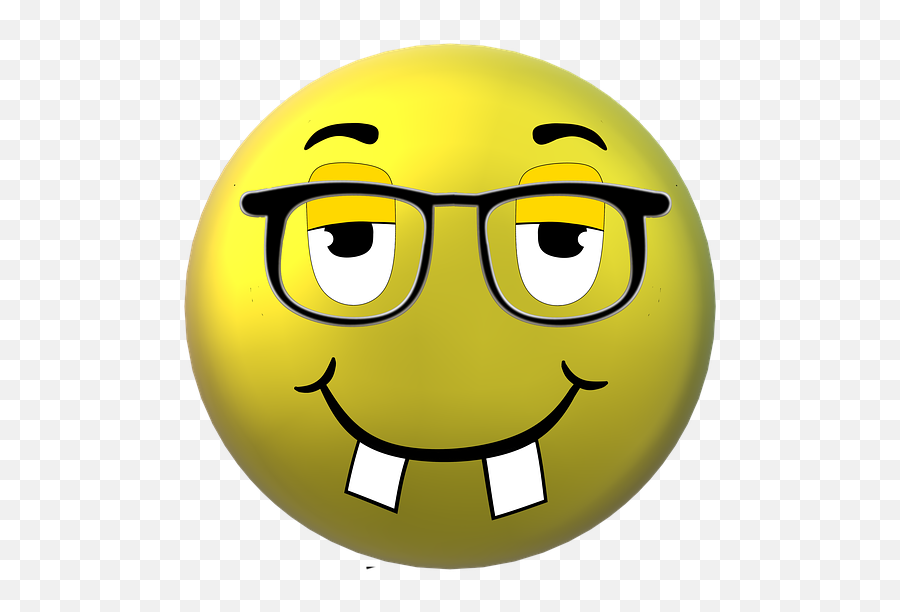 Smiley Glasses Nerd Emoji,Nerd Emoji Png