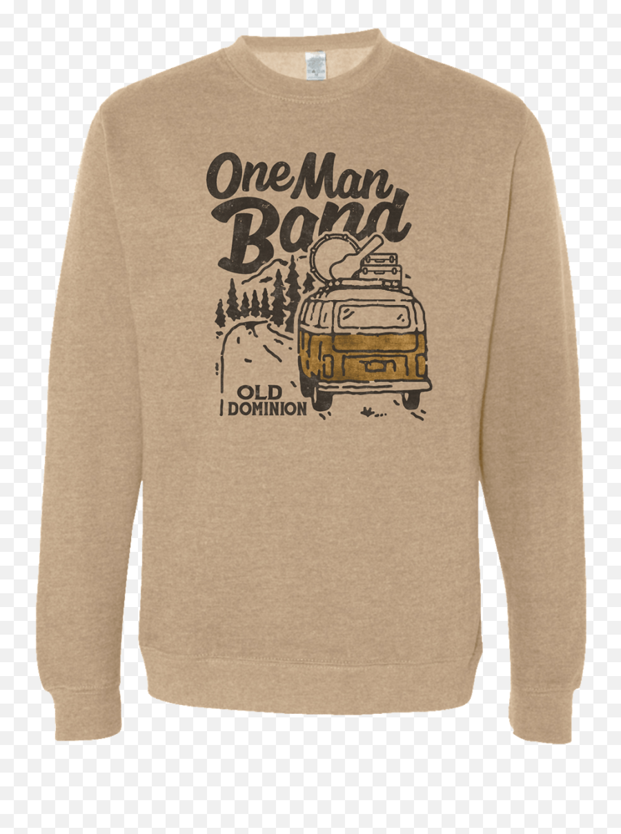 One Man Band Sweatshirt Emoji,Old Dominion Logo