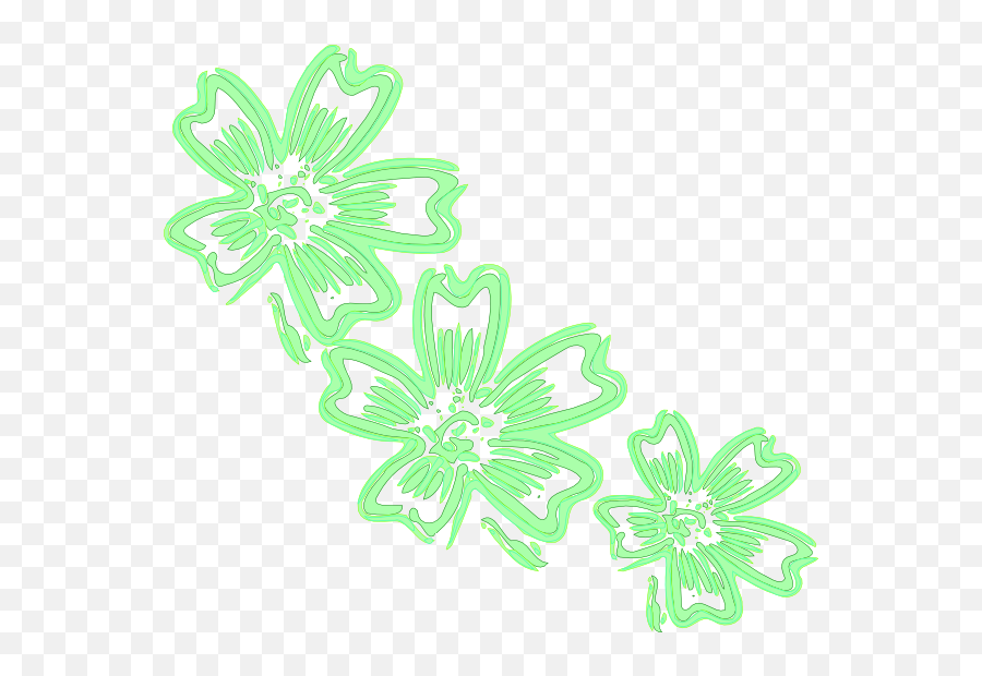 Download Lighter Green Flowers Clipart Png For Web Emoji,Lighter Clipart