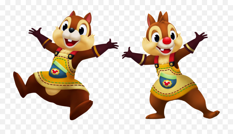 435894 Title Chip And Dale Video Game Kingdom Hearts - Chip Emoji,Kingdom Png