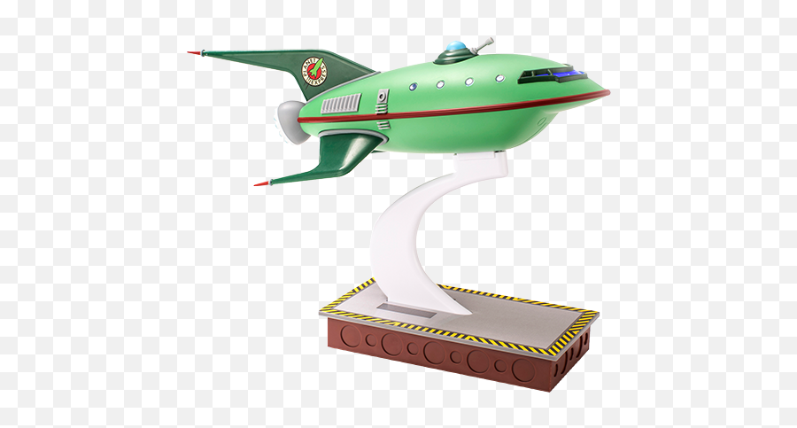 Futurama Planet Express Ship Scaled - Planet Express Ship Transformer Emoji,Planet Express Logo