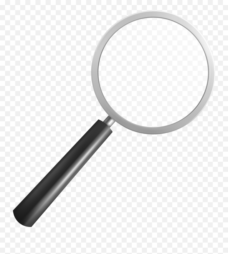 Magnifying Glass Clipart Transparent Full Size Png - Transparent Background Magnifying Glass Gif Emoji,Magnifying Glass Clipart