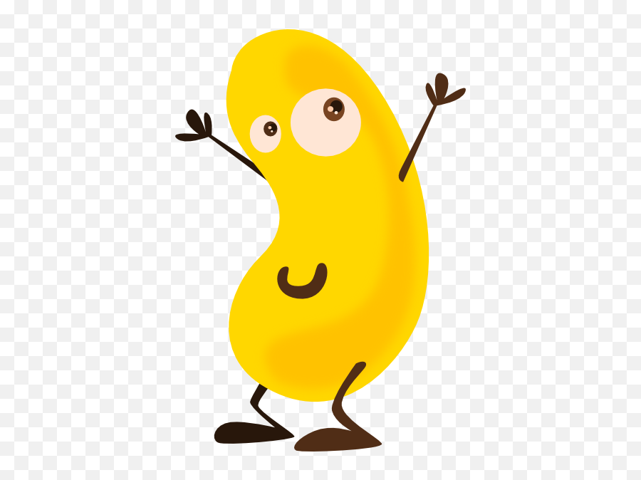 Bean Clipart Transparent Bean - Cartoon Beans Png Emoji,Beans Clipart