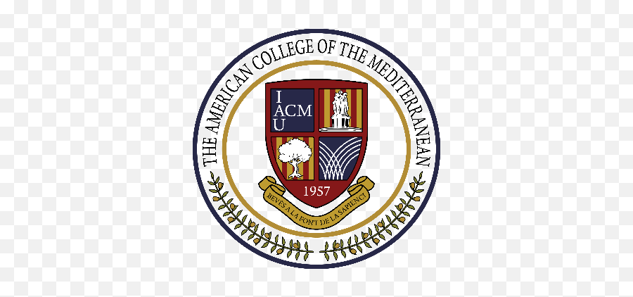 The American College Of The Mediterranean Iau - University Of St La Salle Bacolod College Emoji,American University Logo