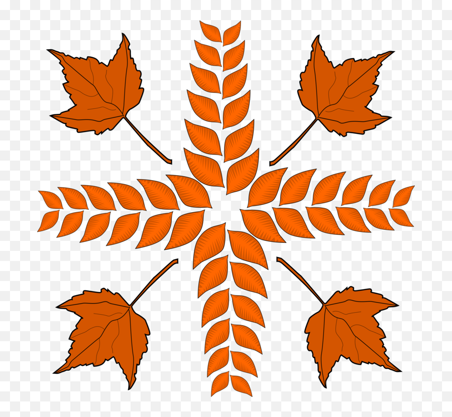 Plant Leaf Symmetry Png Clipart - Fall Leave With Cross Emoji,Free Christian Clipart