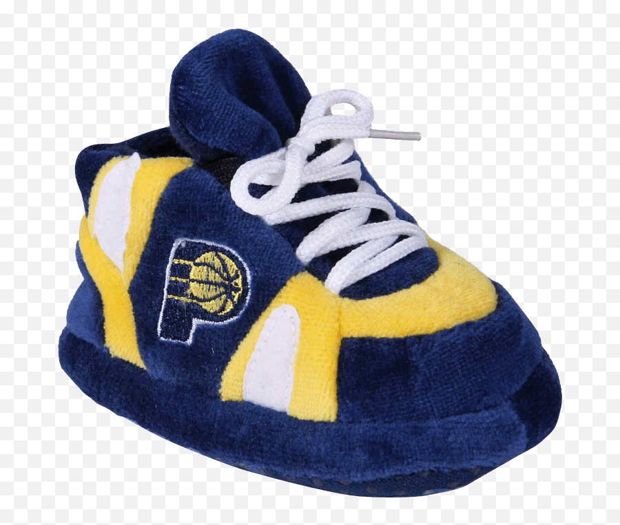 Indiana Pacers Baby Slippers - Lace Up Emoji,Indiana Pacers Logo