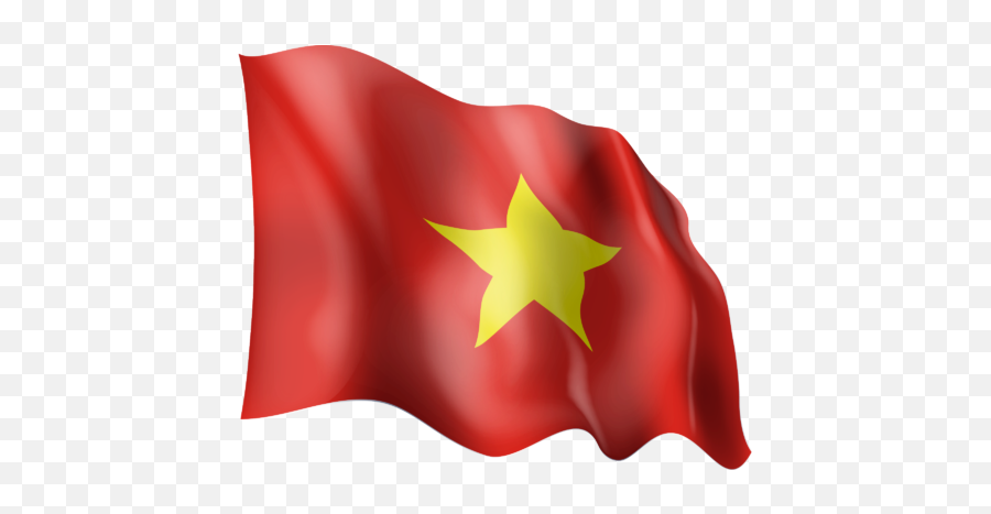 Waving Flag Of Vietnam - Hong Kong Waving Flag Png Emoji,Vietnam Flag Png