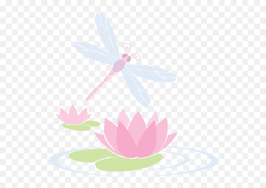 Lily Pad Dragonfly Clipart - Clip Art Library Girly Emoji,Lily Pad Clipart