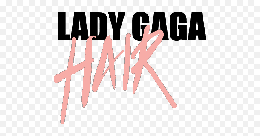 Lady Gaga Hair Logo - Language Emoji,Hair Logos