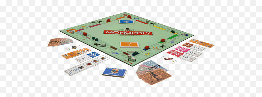 Hasbro Zynga Cityville Monopoly Png - Monopoly Board Game Picture Transparent Emoji,Monopoly Png
