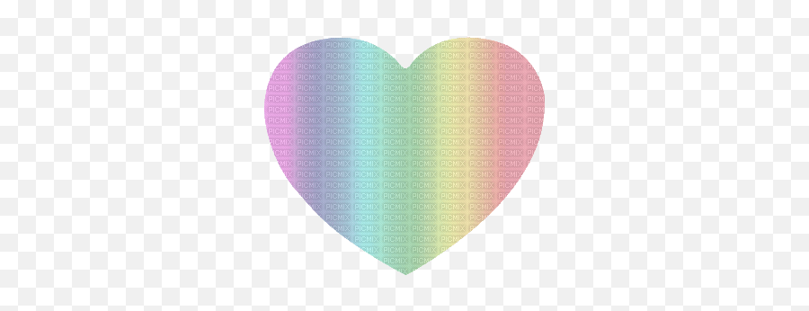 Rainbow Heart Rainbow Heart Pastel Kawaii Hearts - Rainbow Heart Pastel Colors Emoji,Kawaii Heart Png