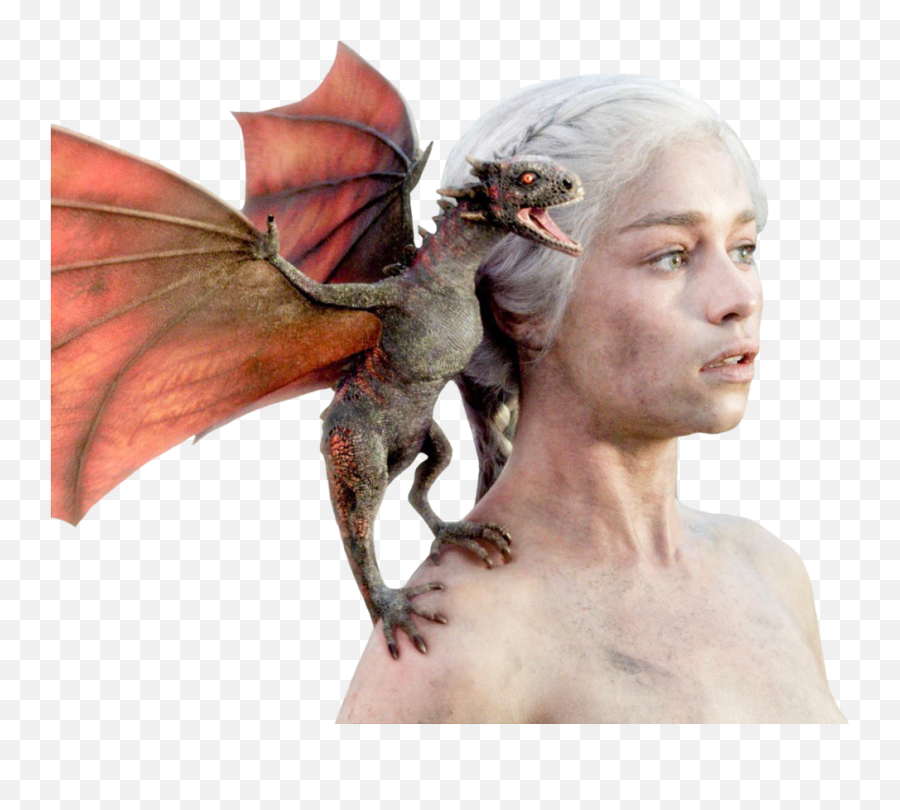 Download Mythical Thrones Of Clarke - Daenerys Targaryen Dragons Png Emoji,Game Of Thrones Dragon Png