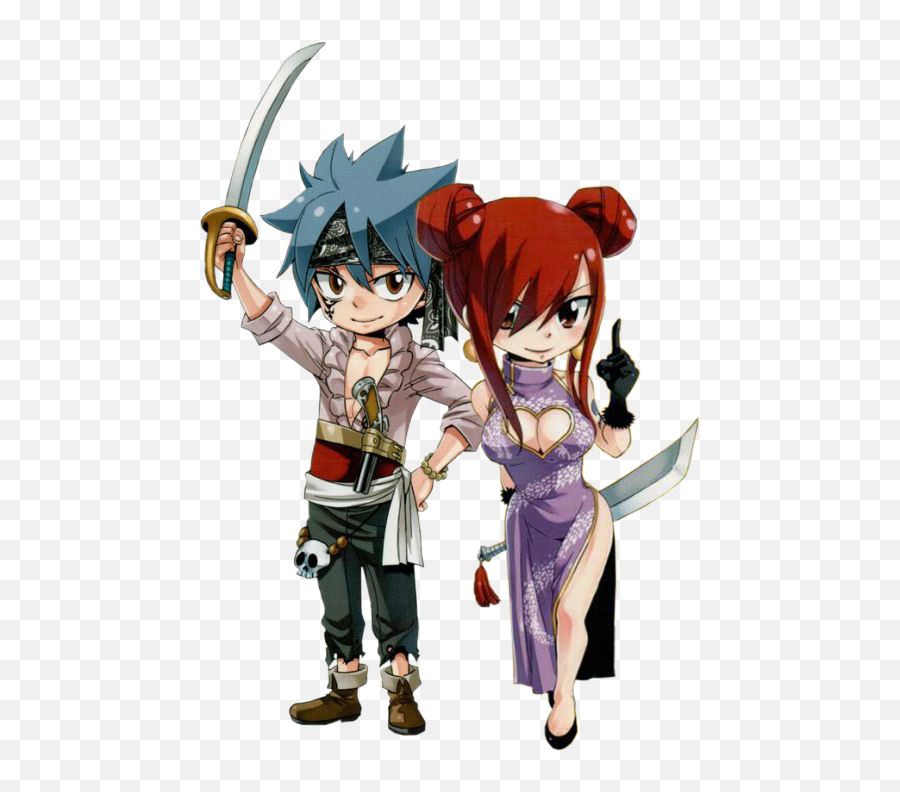 Fairy Tail Ships Fairy Tail Cosplay - Fairy Tail Couple Chibi Emoji,Fairy Tail Transparent