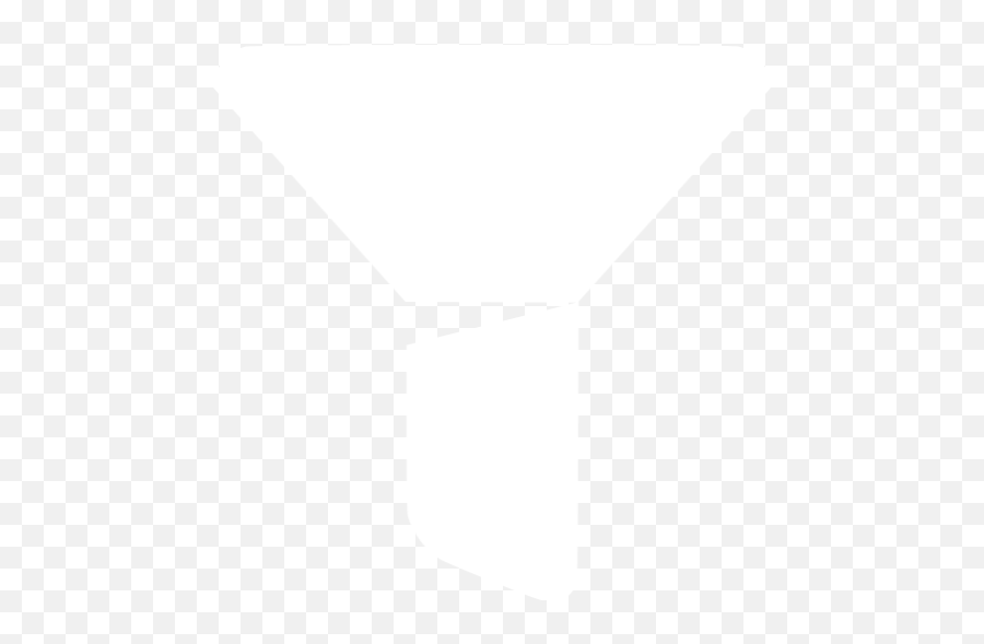 White Filled Filter Icon - Empty Emoji,Filter Icon Png