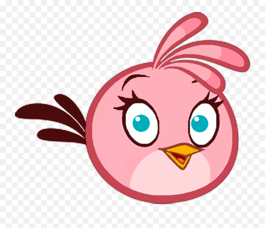 Angry Birds Pink Bird - Stella Angry Birds Emoji,Angry Birds Png