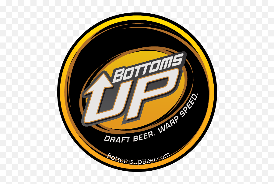Bottoms Up Logo Magnet - Bottoms Up Beer Png Full Size Png Emoji,Magnet Logo