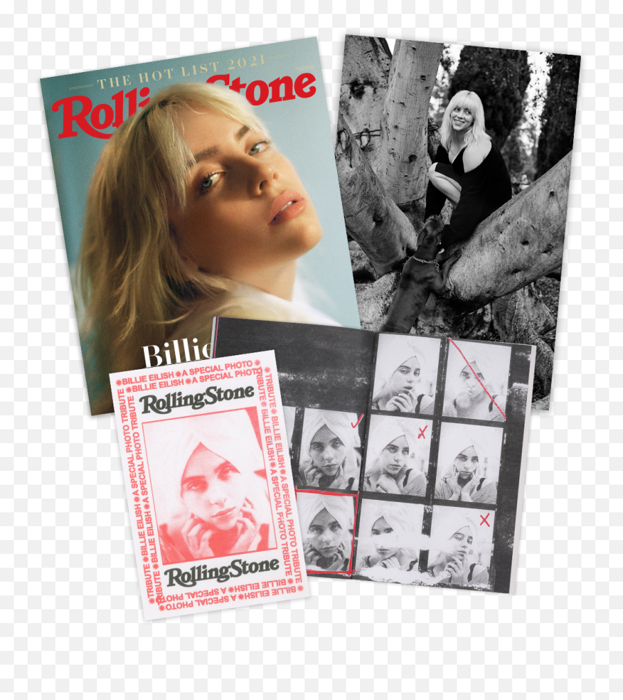Julyaugust Issue Special Collectoru0027s Edition Zine U0026 Photo Emoji,Billie Eilish Png