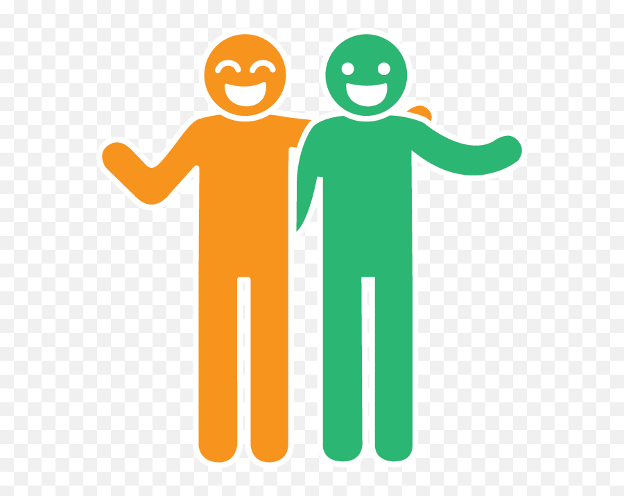 Transparent Background Friend Clipart - Transparent Background Friend Clip Art Emoji,Friendship Clipart
