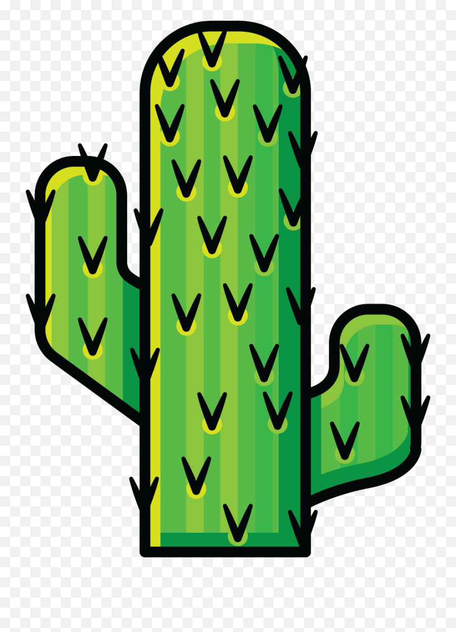 Cute Cactus Png - Transparent Background Cactus Emoji Png,Whatsapp Png