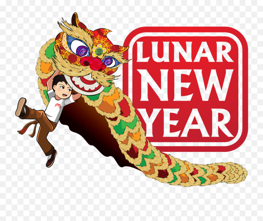 Download Chinese New Year Clipart - Chinese Lunar New Year Clipart Emoji,New Year Clipart