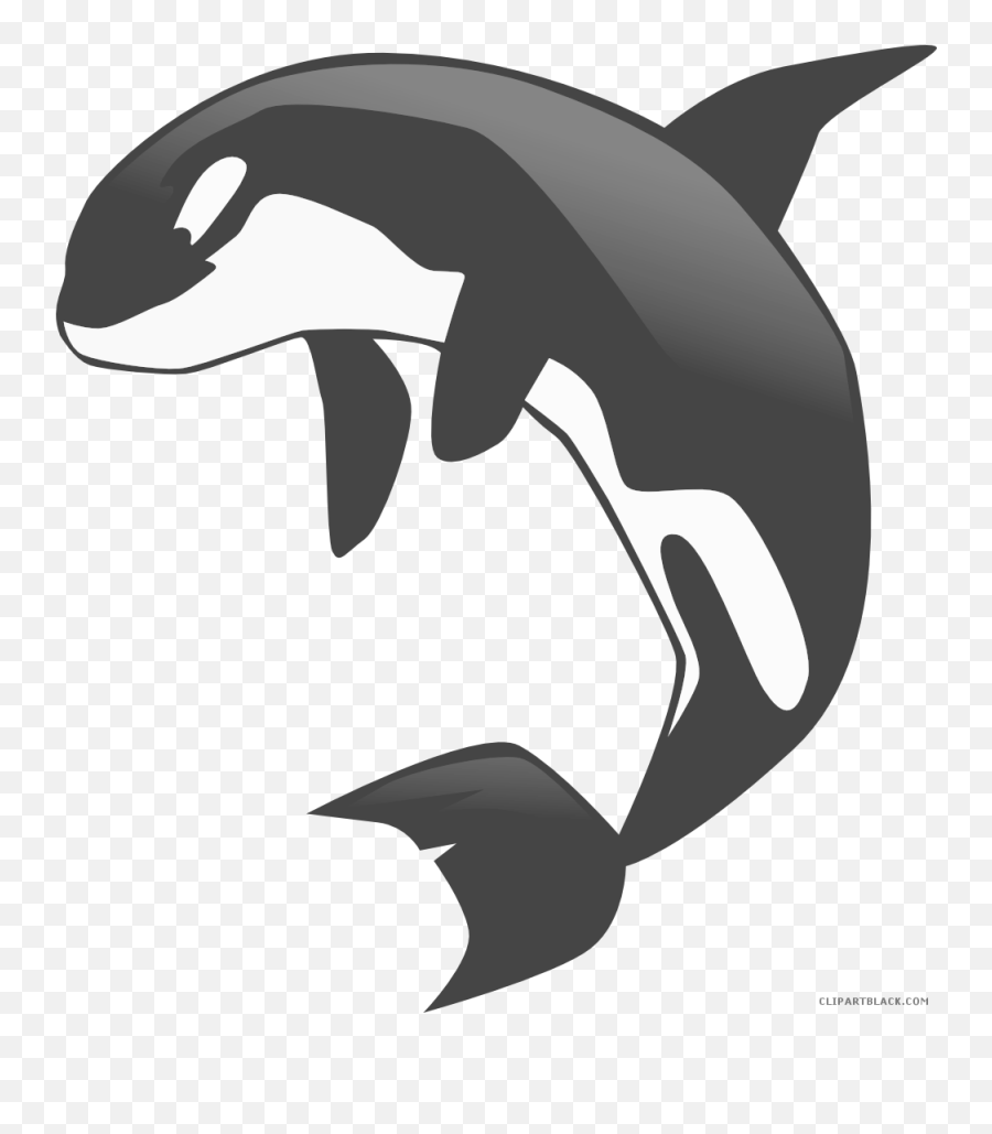 Download Orca Whale Clipart - Whale Clipart Transparent Emoji,Orca Png