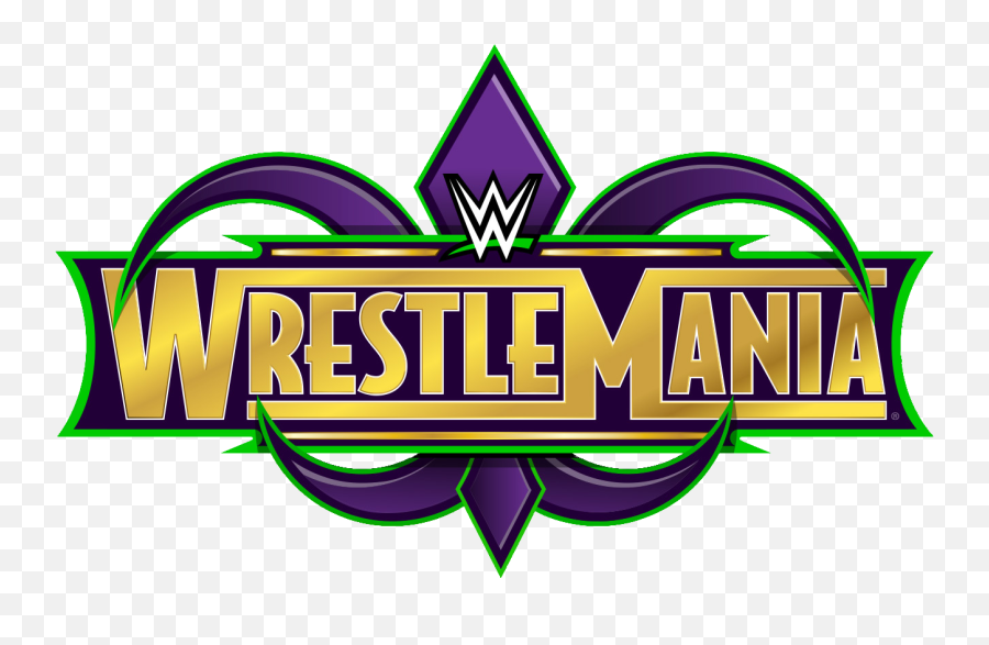 Wwe Wrestlemania 34 Logo Png Image With - Wrestlemania 34 Logo Png Emoji,Wrestlemania Logo