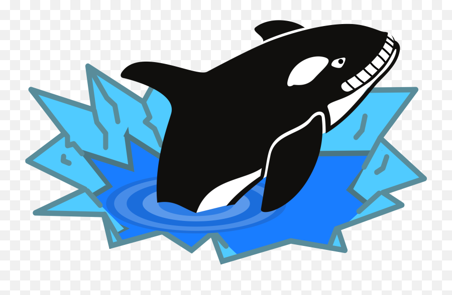 Killer Whale Clipart Transparent Png - Clipart Killer Whale Png Emoji,Whale Clipart