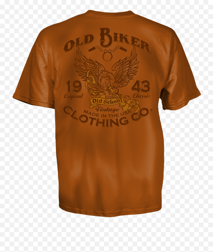 Old Biker Clothing Company Old School T - For Adult Emoji,Company Logo Shirts