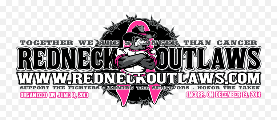 Redneck Outlaws Inc - Language Emoji,Outlaw Logo