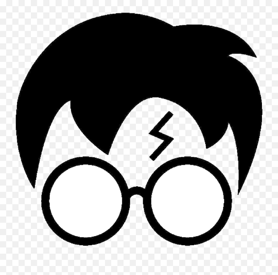 Harry Potter Specs And Scar Wallpaper - Harry Potter Vector Emoji,Harry Potter Clipart Black And White