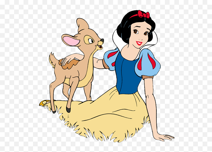 Snow White Clipart - Snow White And The Seven Dwarfs Photo Snow White And The Deer Emoji,Snow White Clipart