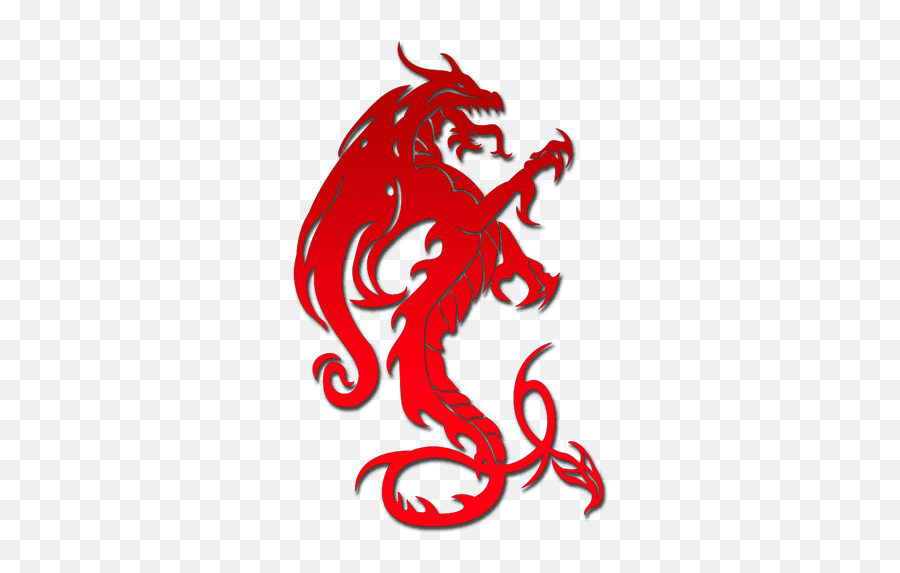 Download Red Dragon Logo Png - Dragon Red Logo Transparent Emoji,Red Dragon Png