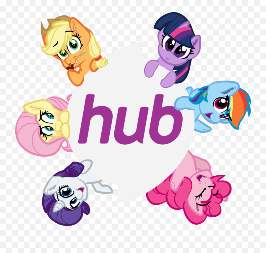 Fluff Earth Pony Eyes Closed - Hub Commercial Break Emoji,Mlp Logo