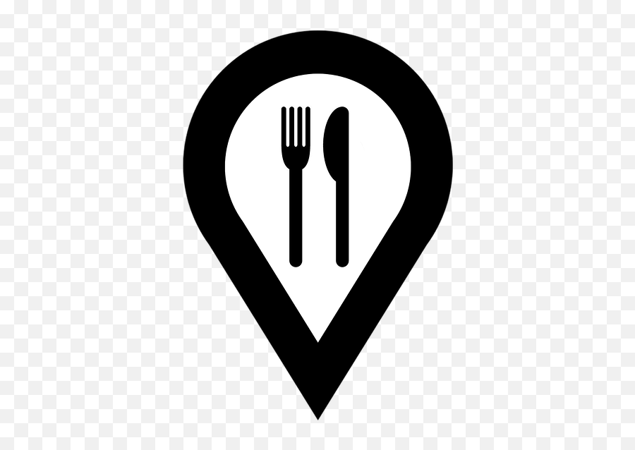 Icon Position Map Illustration Location Icon - Food Location Icon Png Emoji,World Map Logo