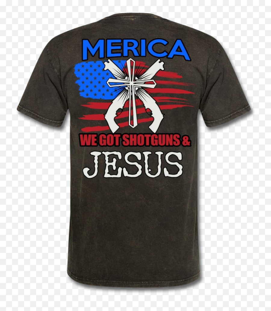 Merica We Got Shotguns And Jesus Back - Quien Quiere Ser Millonario Emoji,Alligator Logo Clothing