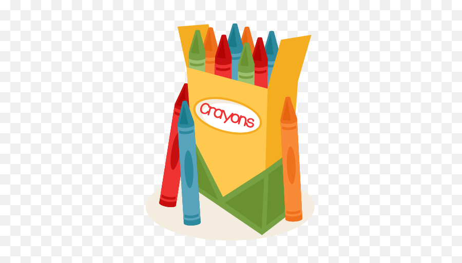 Box Of Crayons Svg Scrapbook Cut File - Cute Crayons Clipart Png Emoji,Crayons Clipart