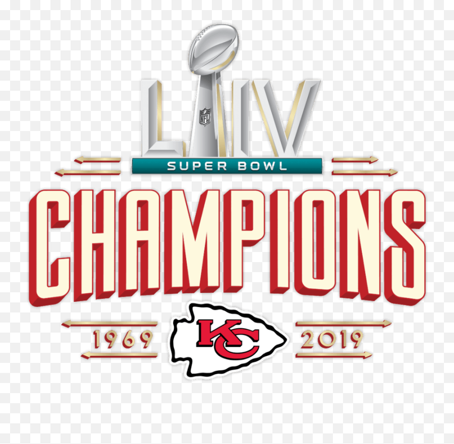 Tampa Bay Buccaneers Super Bowl Lv - Kansas City Chiefs Champions Png Emoji,Super Bowl 54 Logo