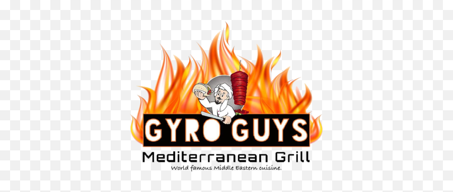 Gyro Guys Mediterranean Grill Halal Emoji,Halal Guys Logo